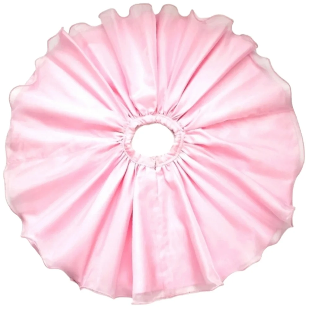 Custom Pink Chiffon Embroidered Rhinestone/Beaded Party/Pageant  2pc Dress